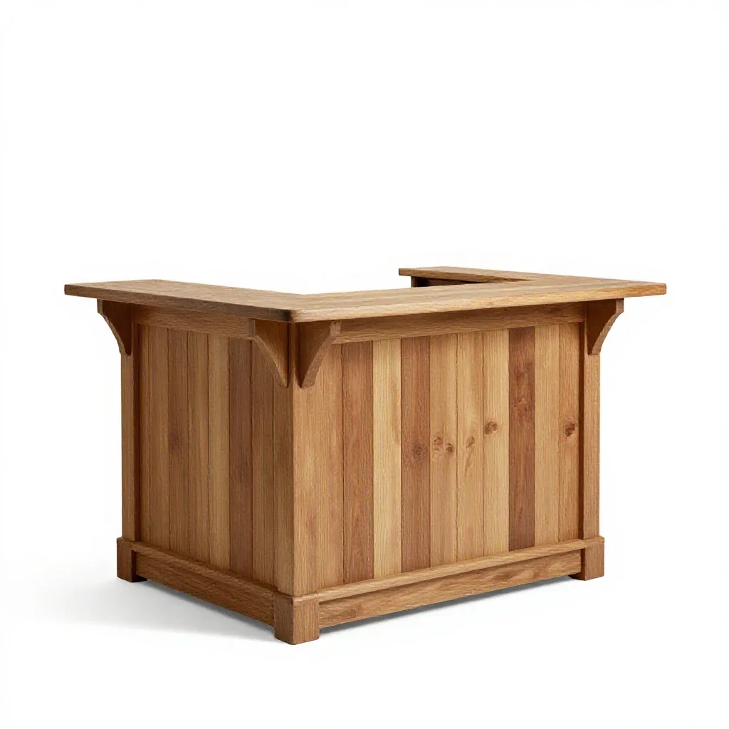 Barroom isolated on a white background