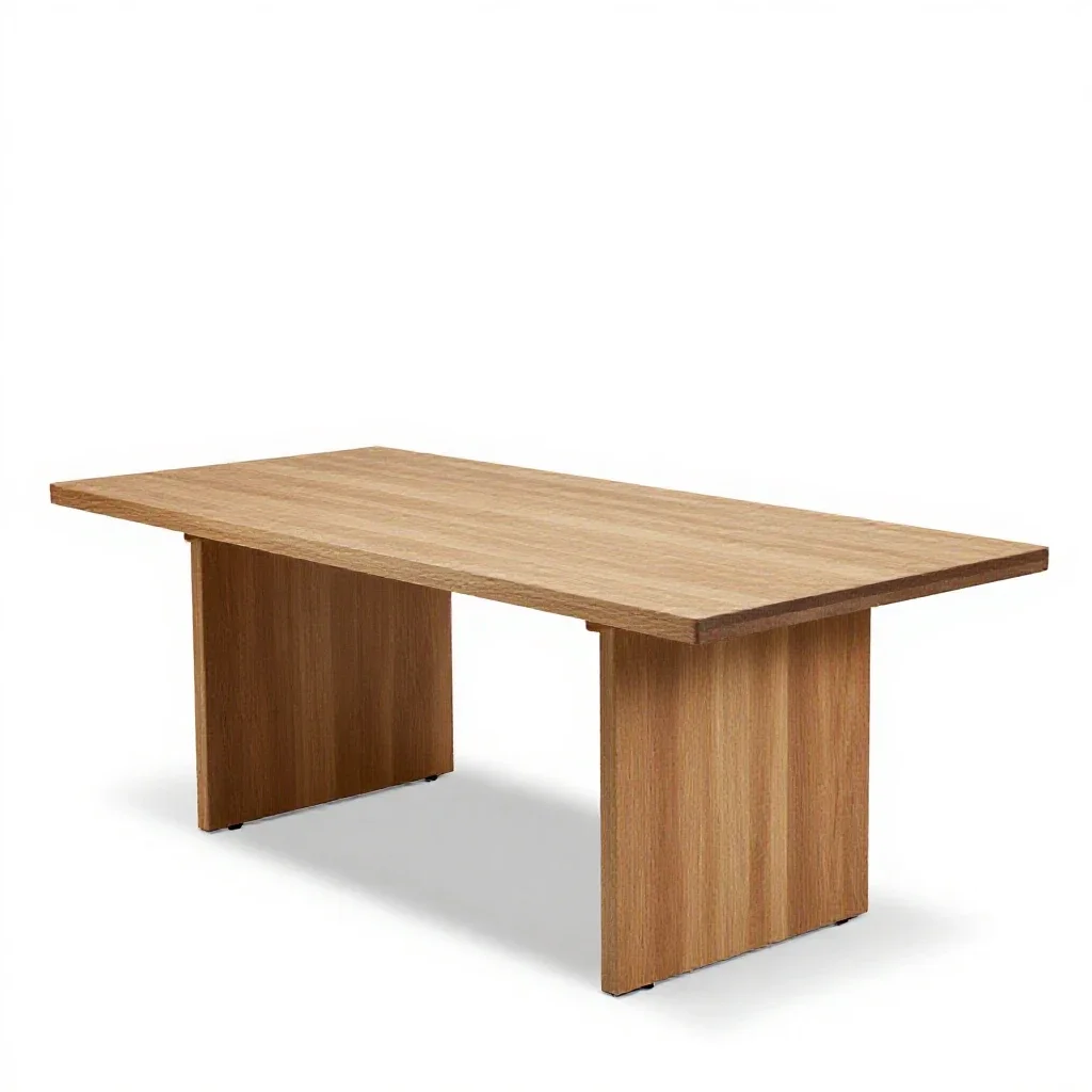 Boardroom isolated on a white background