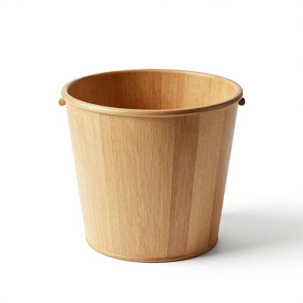 Bucket shop isolated on a white background