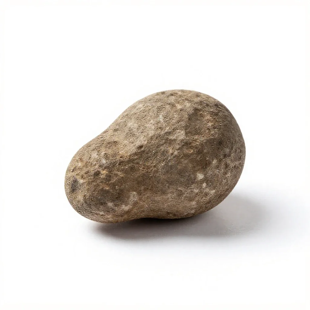 Burr isolated on a white background