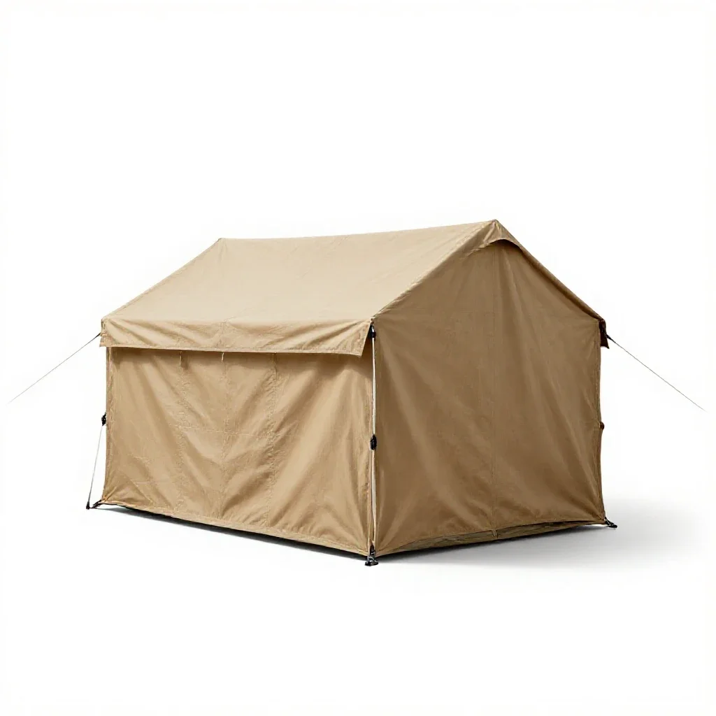 Camp isolated on a white background
