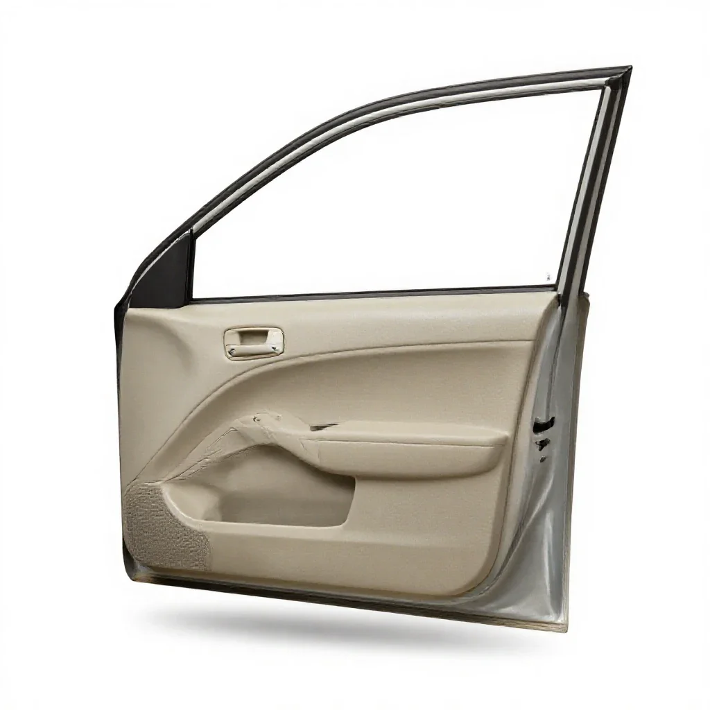Car door isolated on a white background
