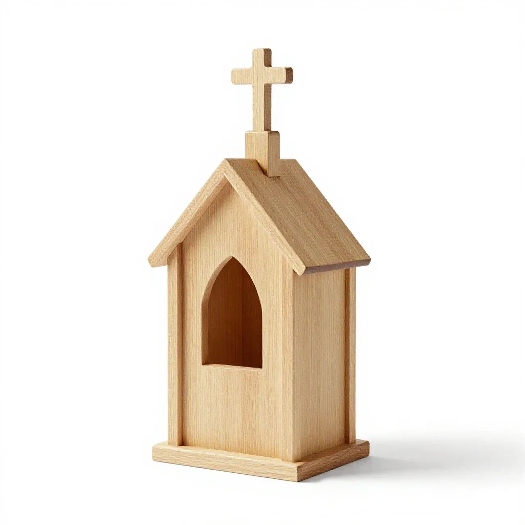 Chantry isolated on a white background