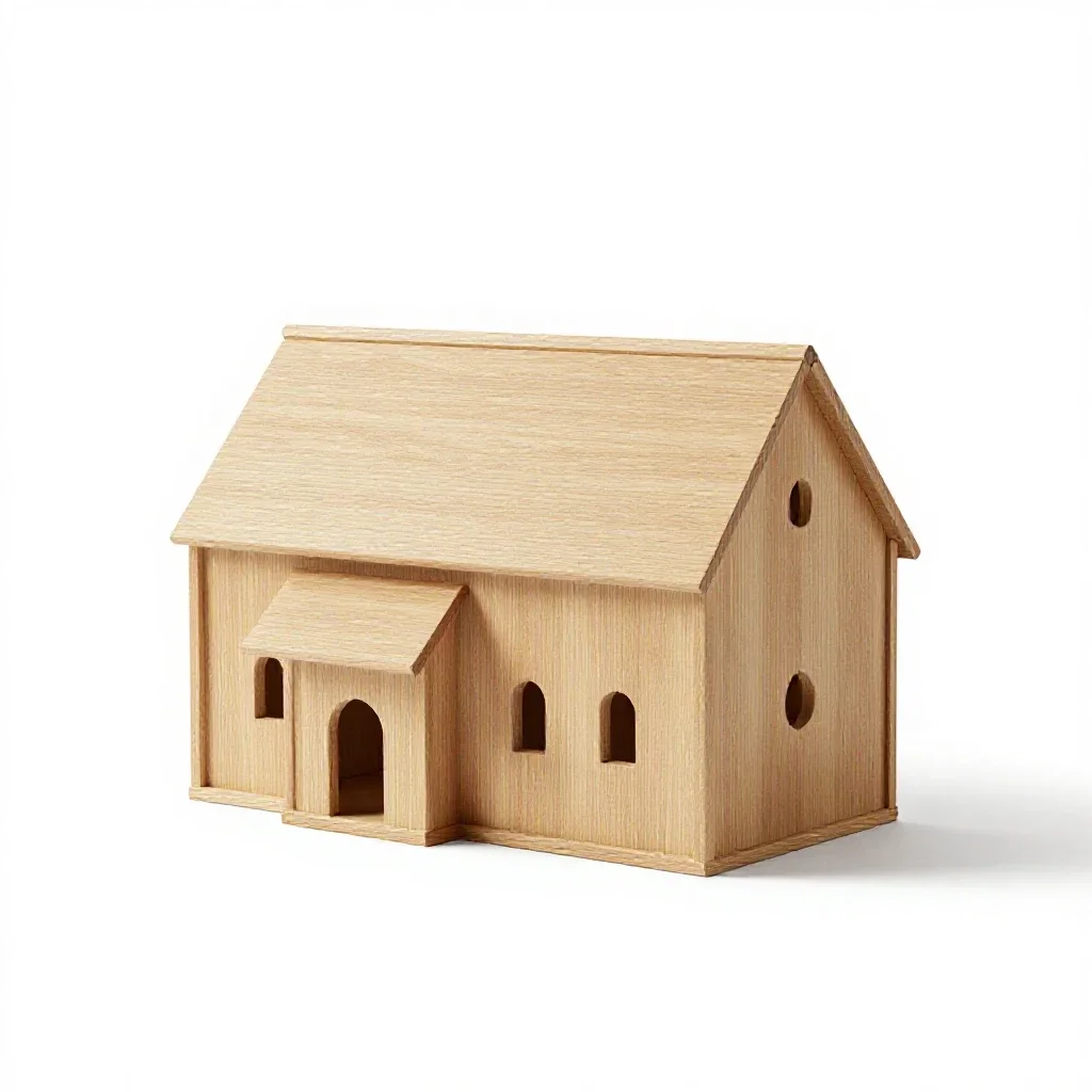 Charterhouse isolated on a white background