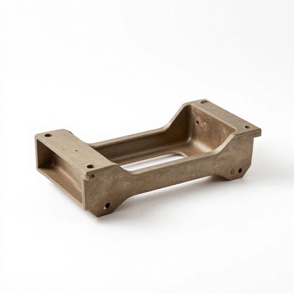 Chassis isolated on a white background