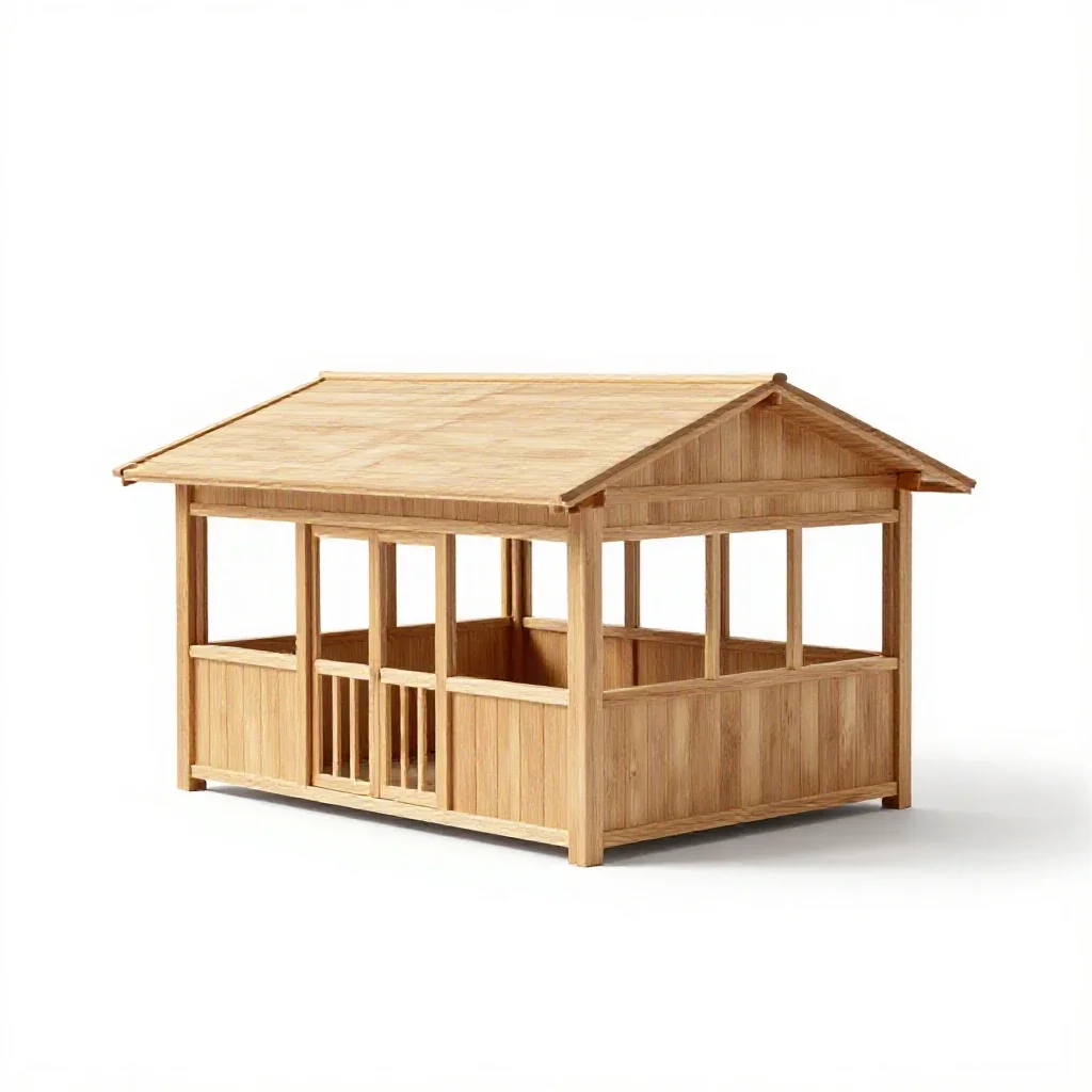 Clubhouse isolated on a white background