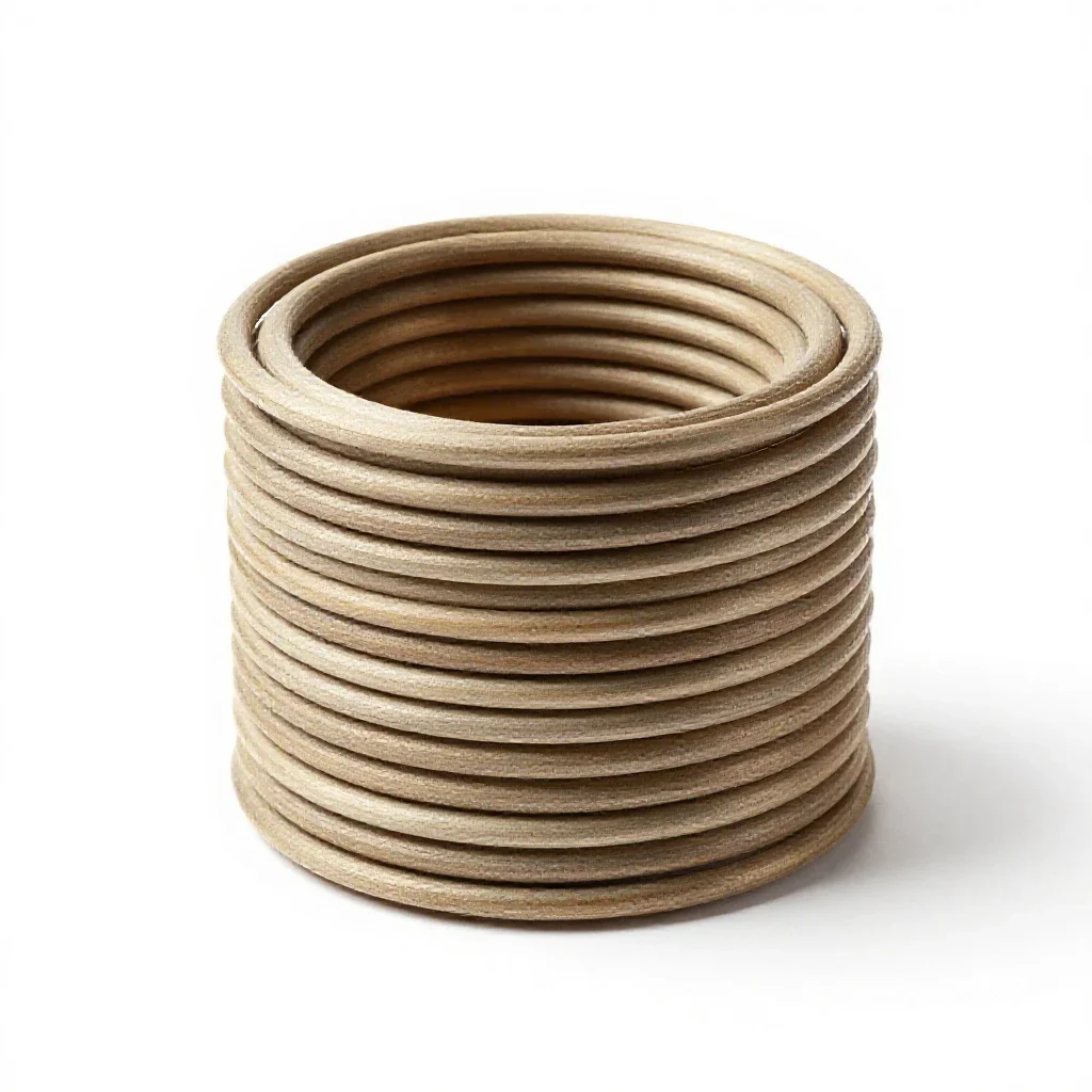 Coil isolated on a white background
