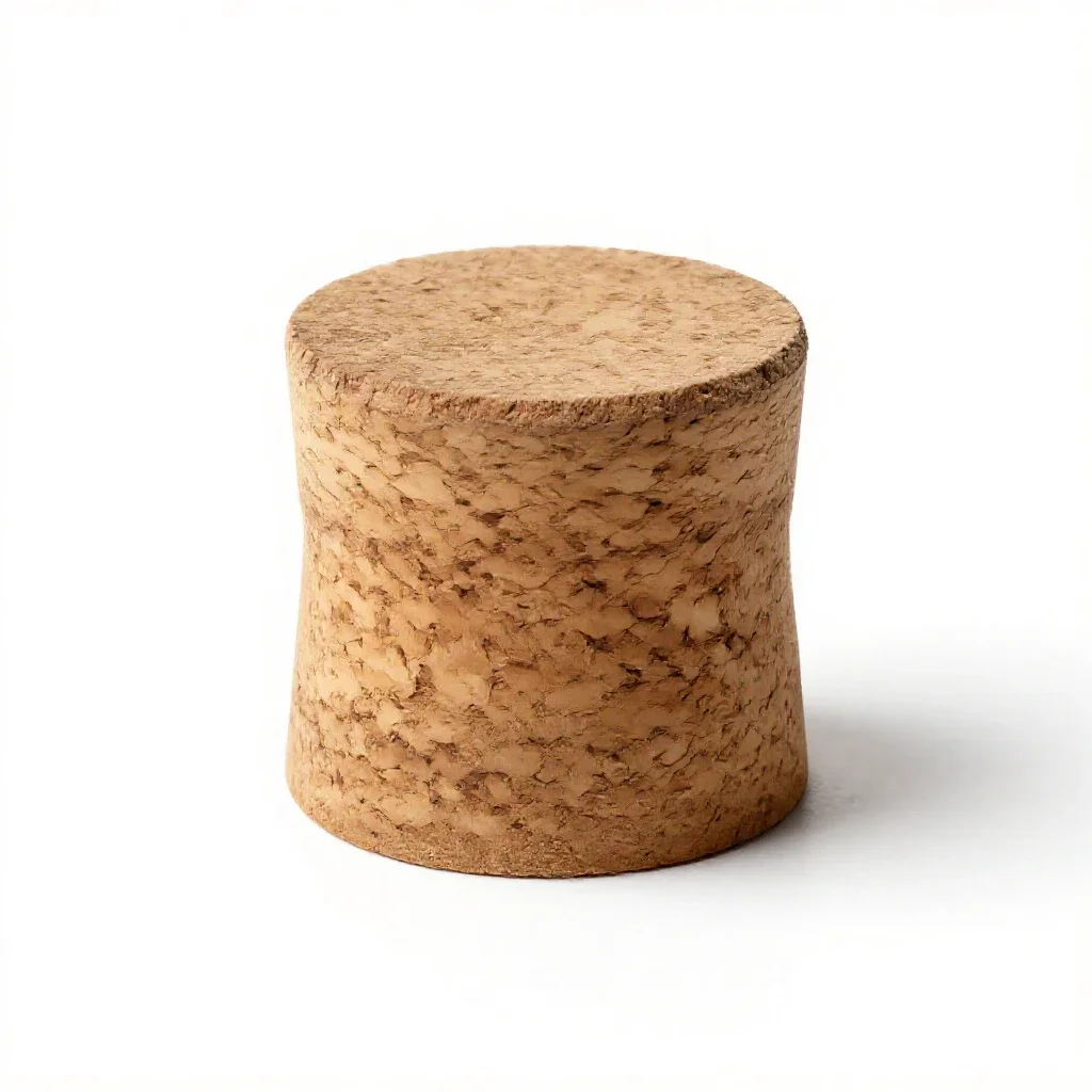Cork isolated on a white background