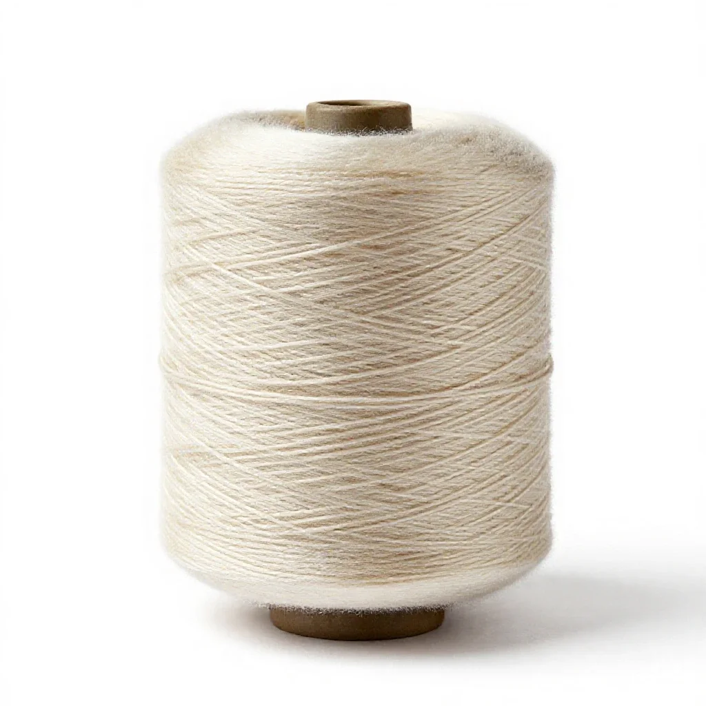 Cotton mill isolated on a white background