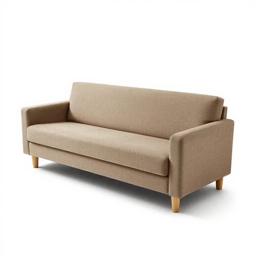 Couchette isolated on a white background