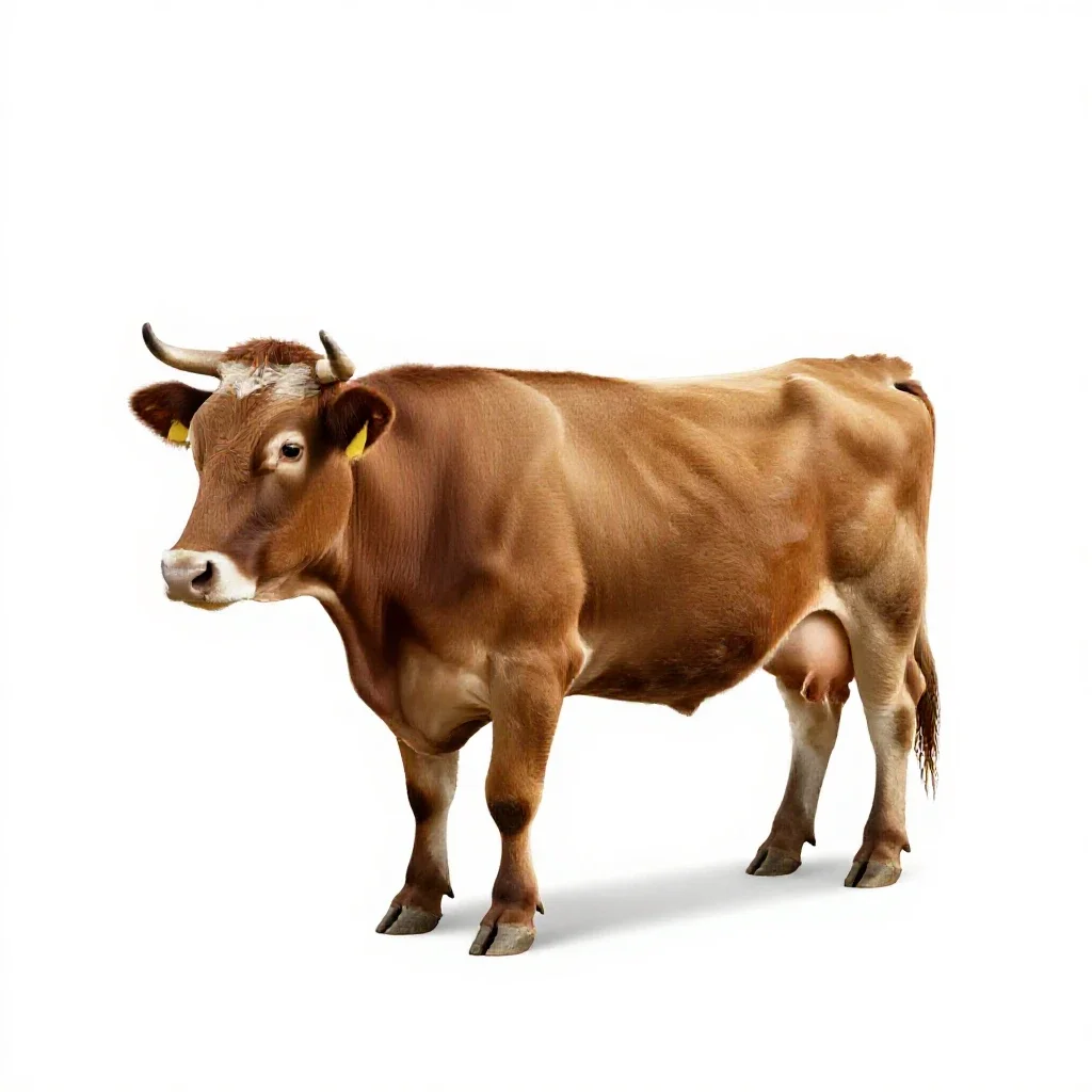 Cowbarn isolated on a white background