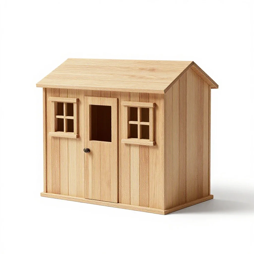 Death house isolated on a white background