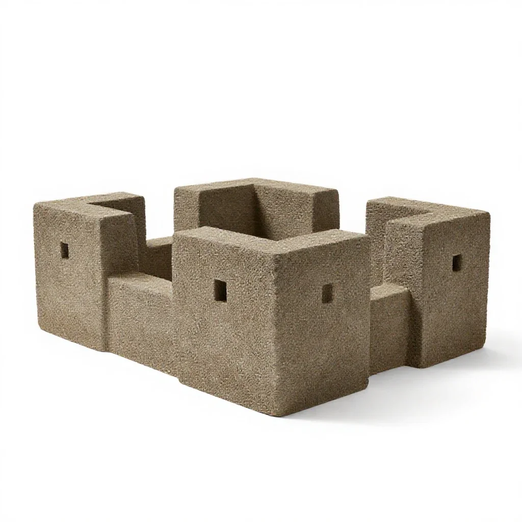 Defilade isolated on a white background