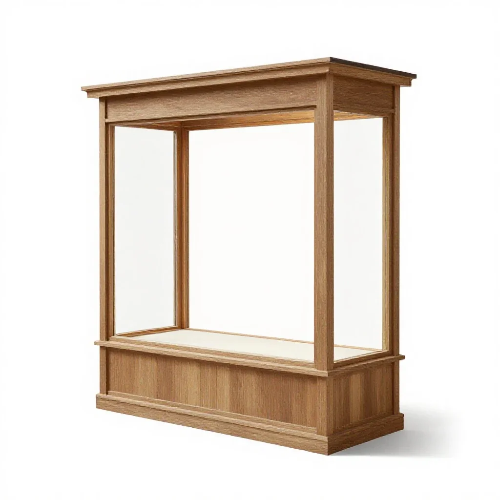 Display window isolated on a white background