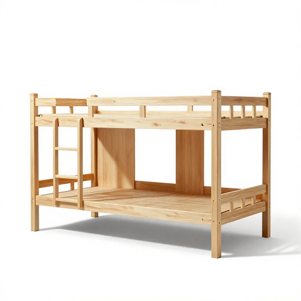 Dormitory isolated on a white background