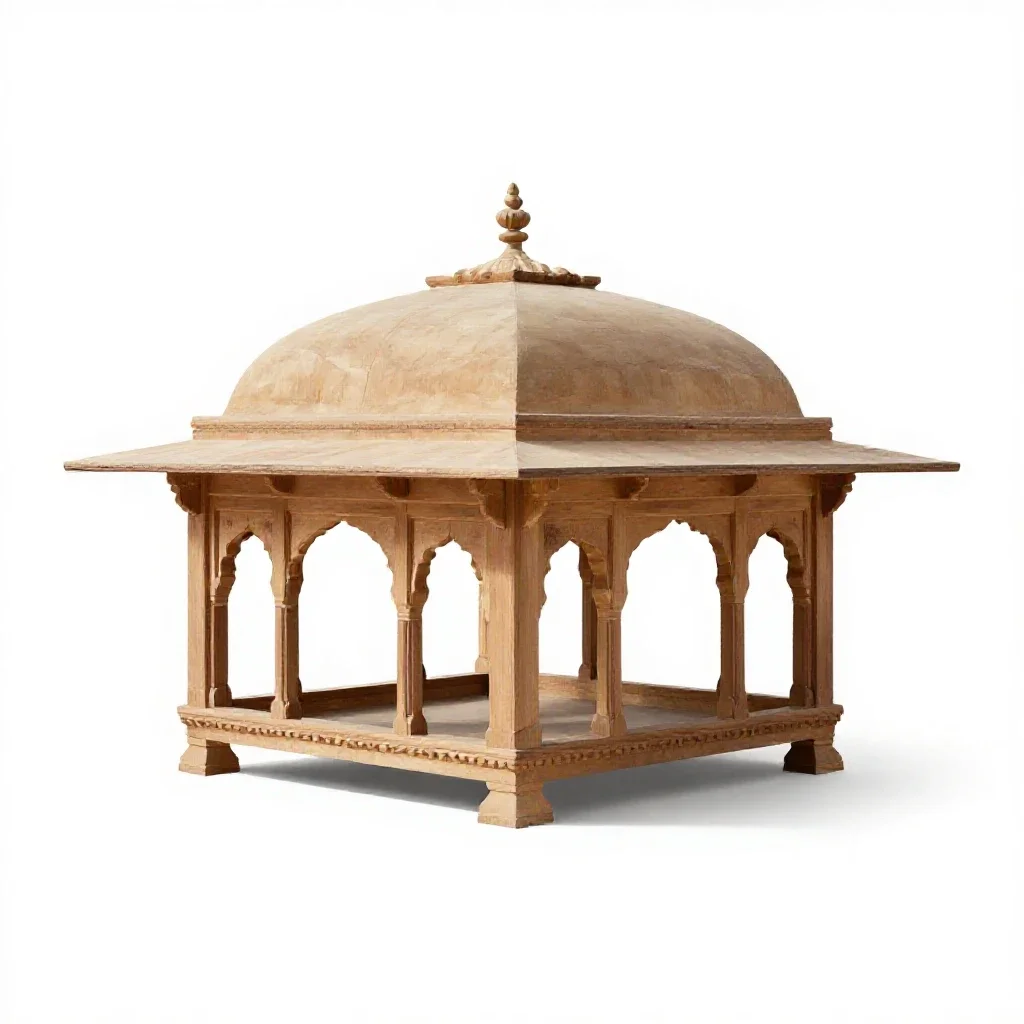 Durbar isolated on a white background