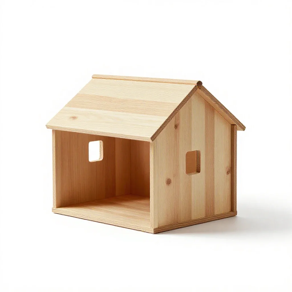 Dwelling isolated on a white background