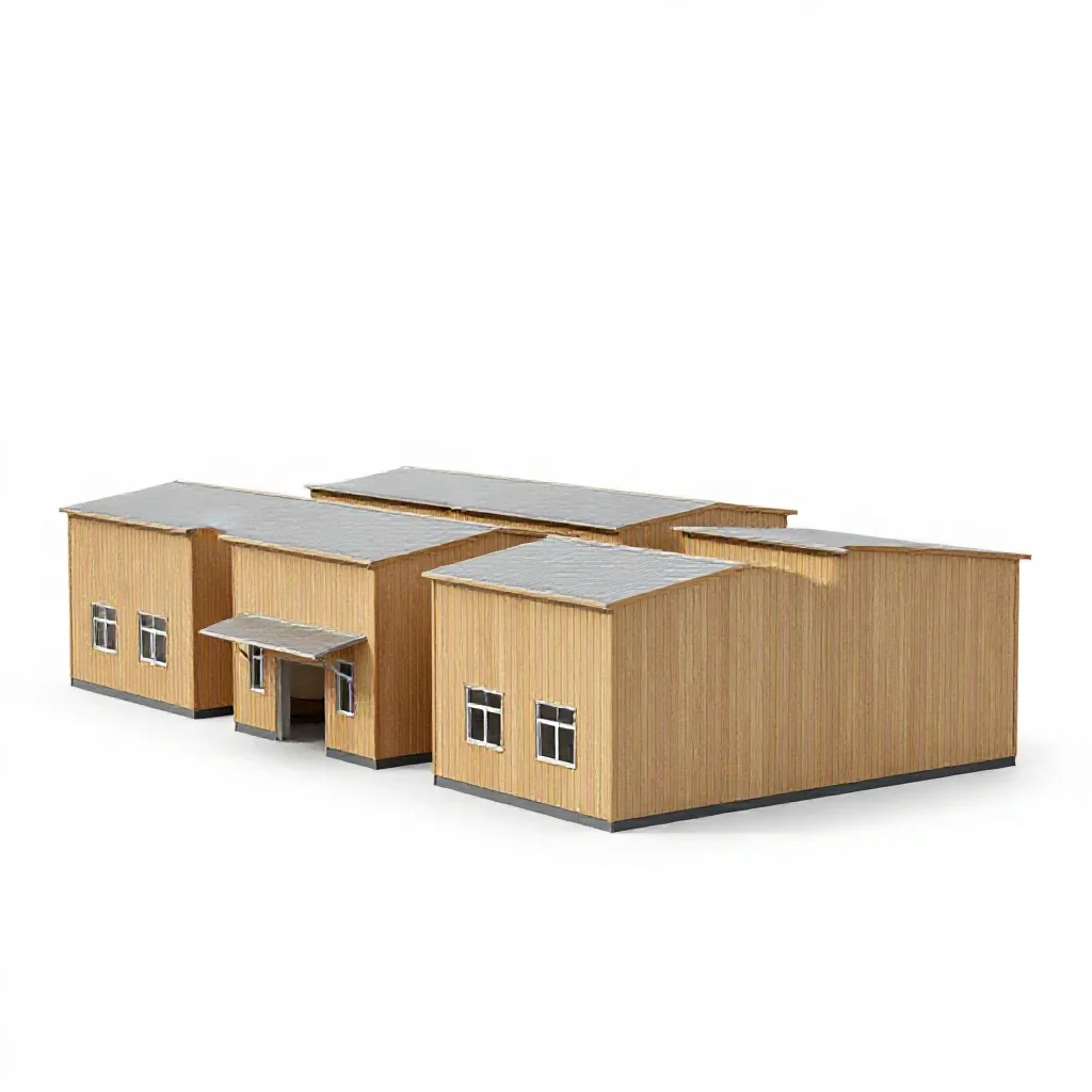 Factory isolated on a white background