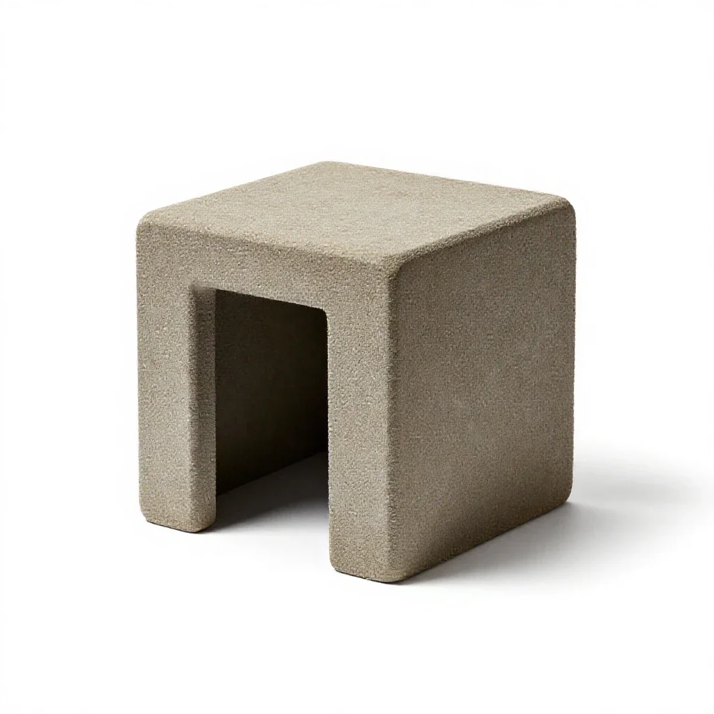Fallout shelter isolated on a white background