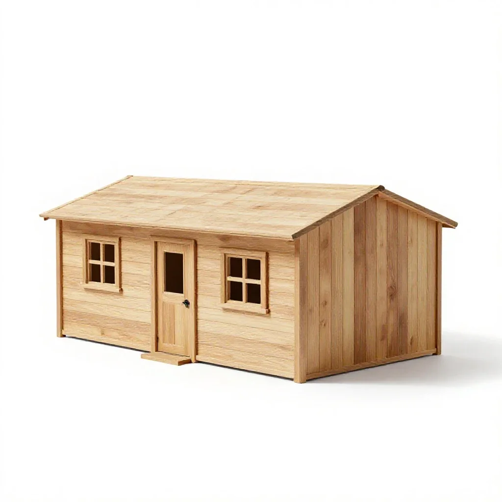 Field hospital isolated on a white background