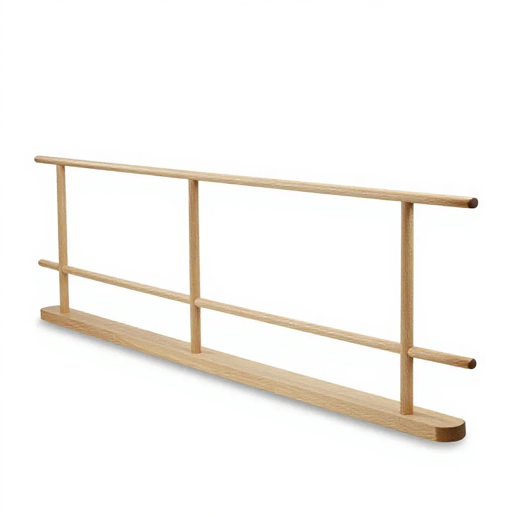 Fife rail isolated on a white background