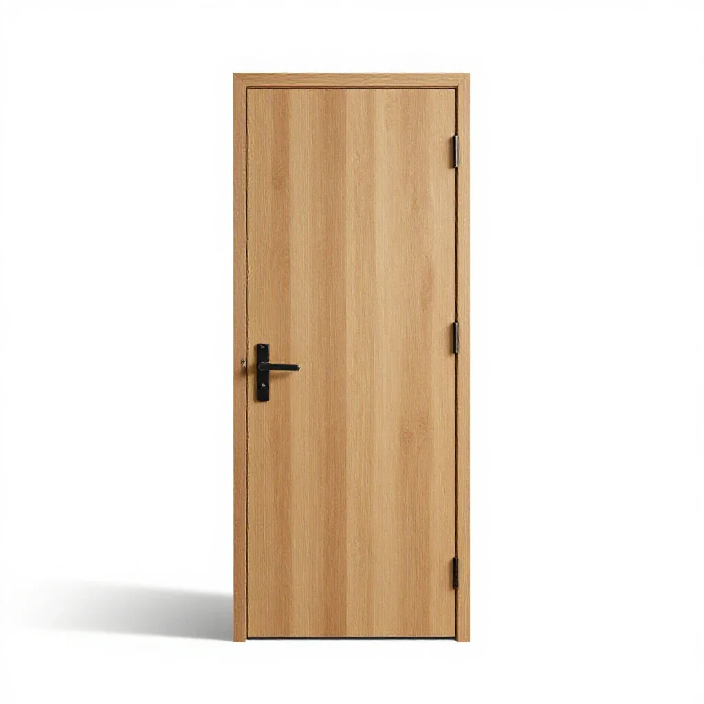 Fire door isolated on a white background