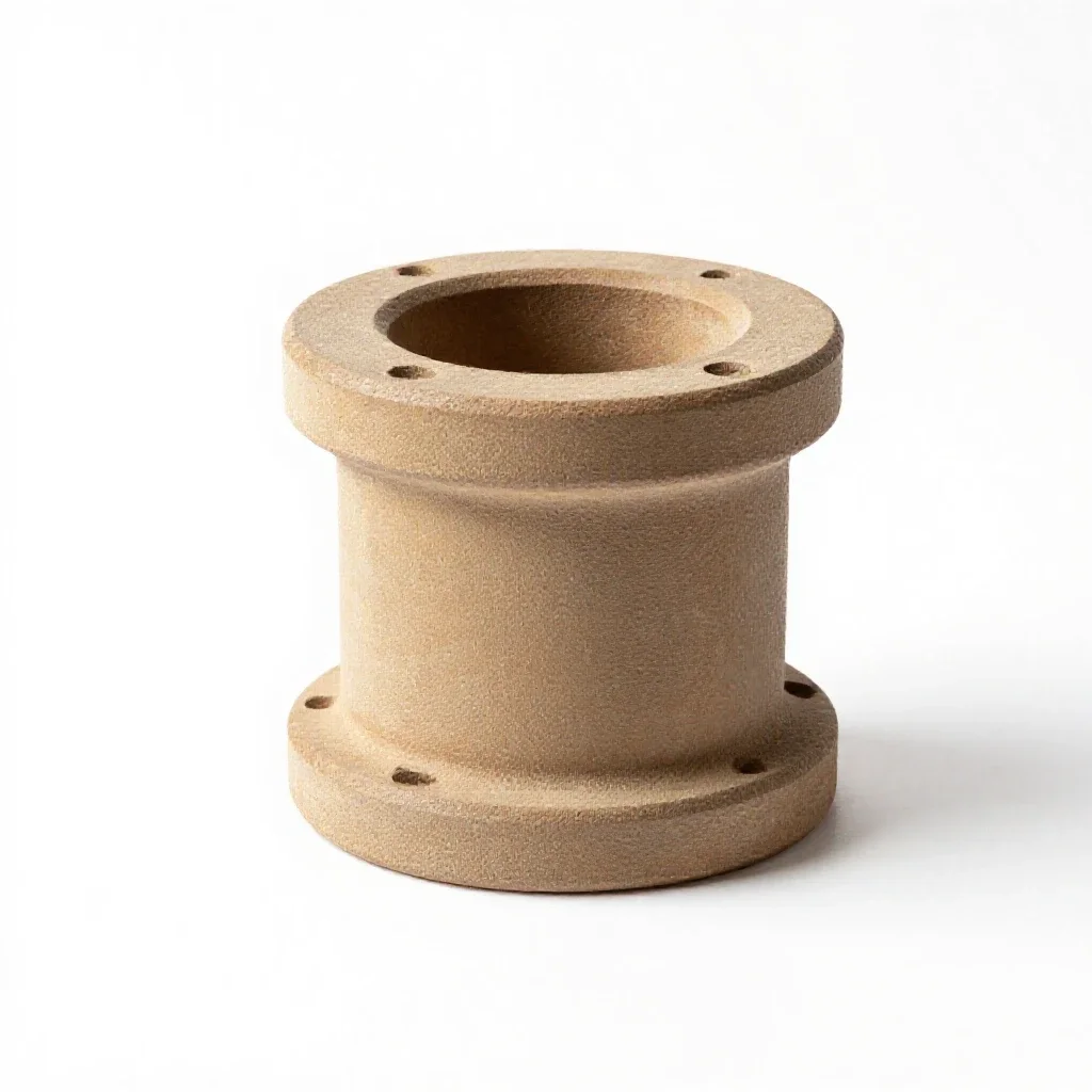 Flange isolated on a white background