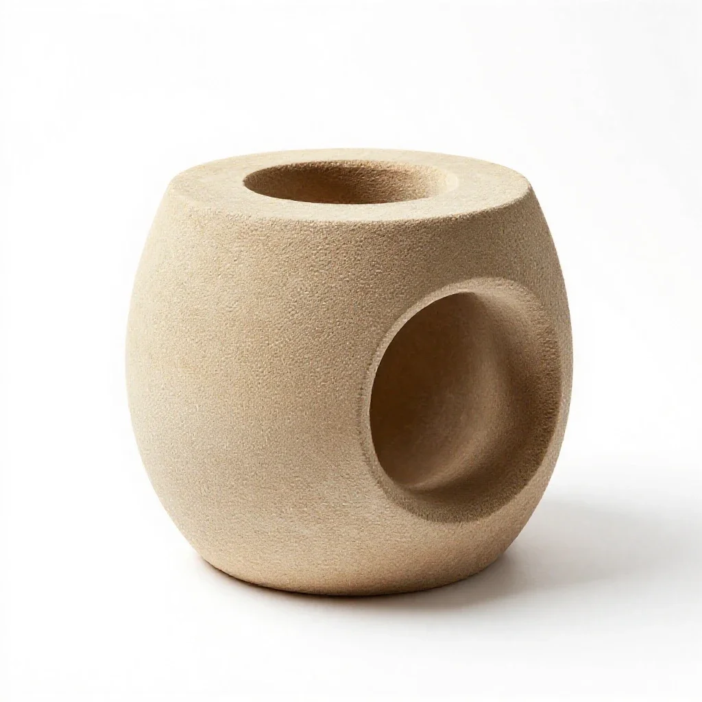 Funk hole isolated on a white background