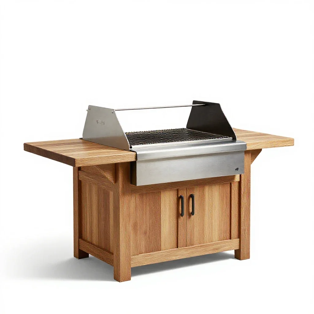 Grillroom isolated on a white background
