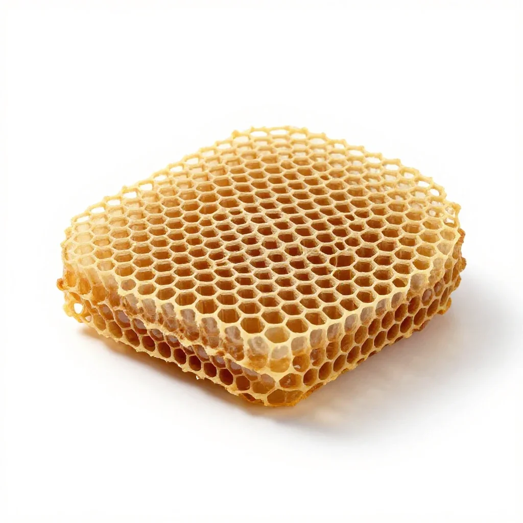 Honeycomb isolated on a white background
