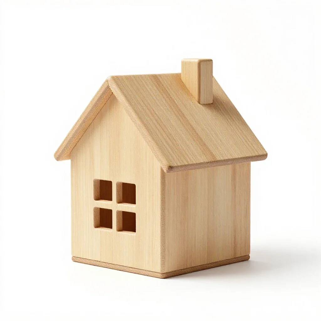 House isolated on a white background