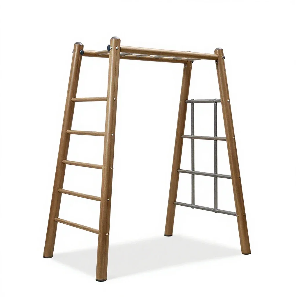 Jungle gym isolated on a white background