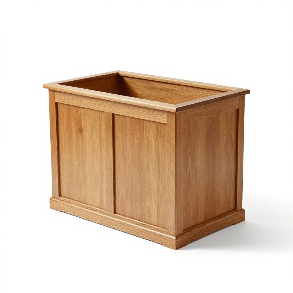 Jury box isolated on a white background
