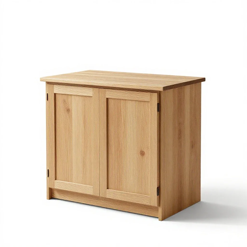 Kitchen isolated on a white background