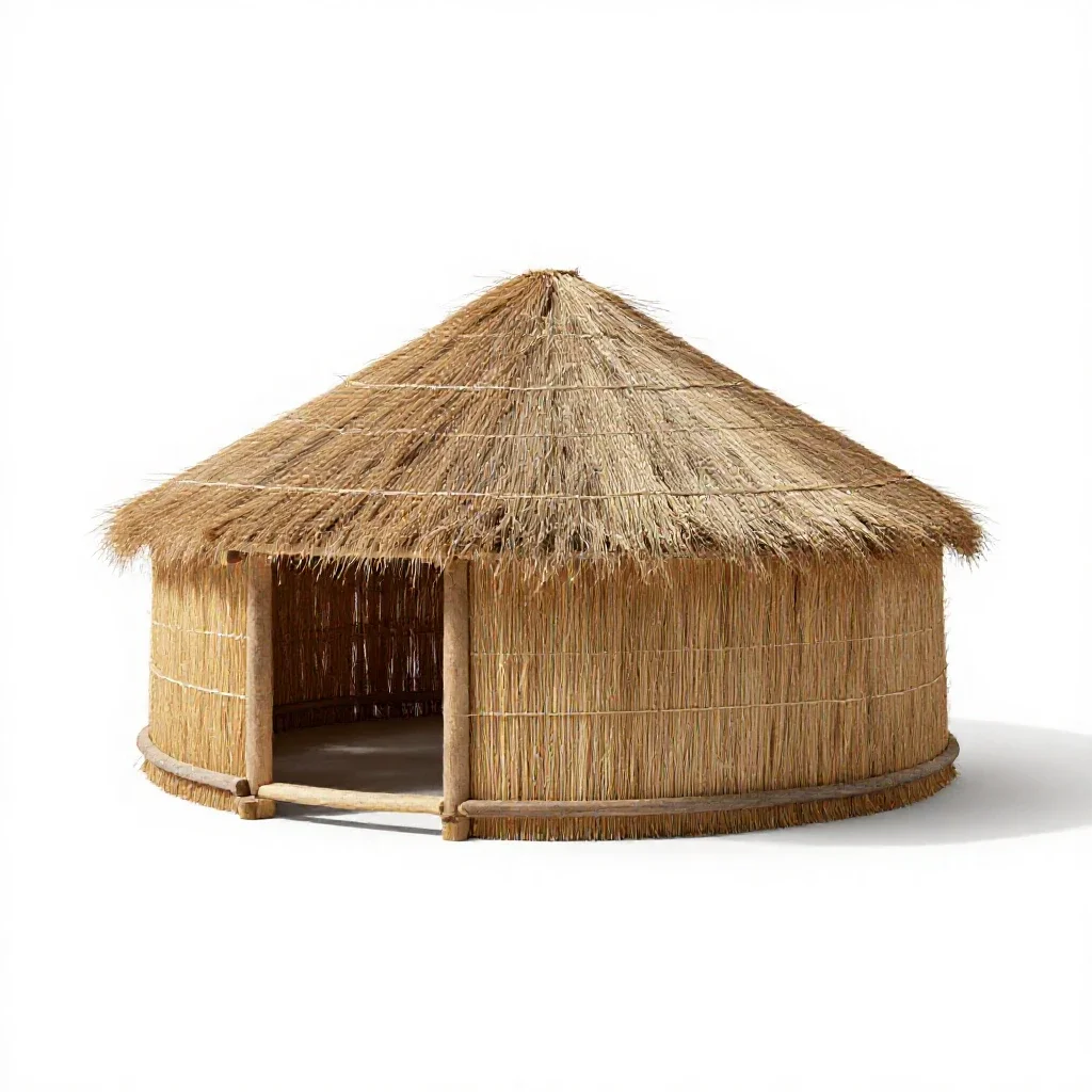 Lodge isolated on a white background