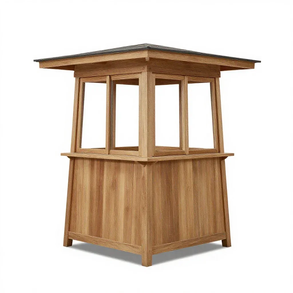 Lookout isolated on a white background