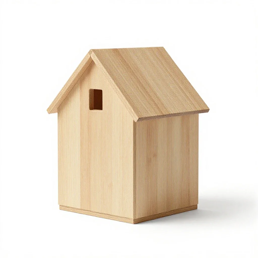 Maisonette isolated on a white background