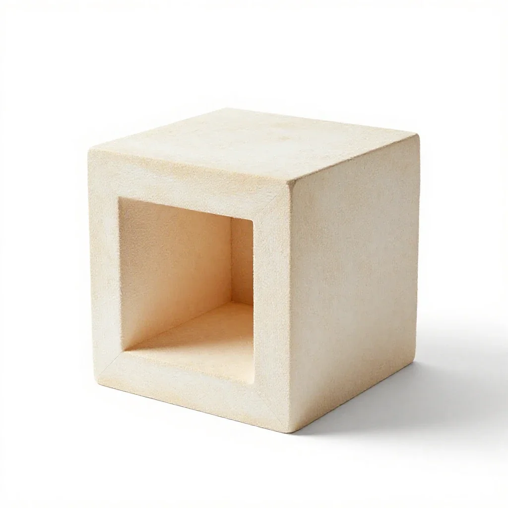 Muffle isolated on a white background