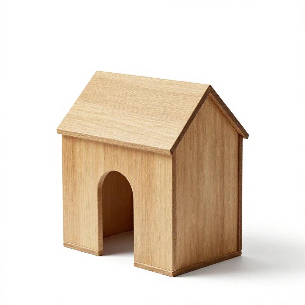 Nunnery isolated on a white background