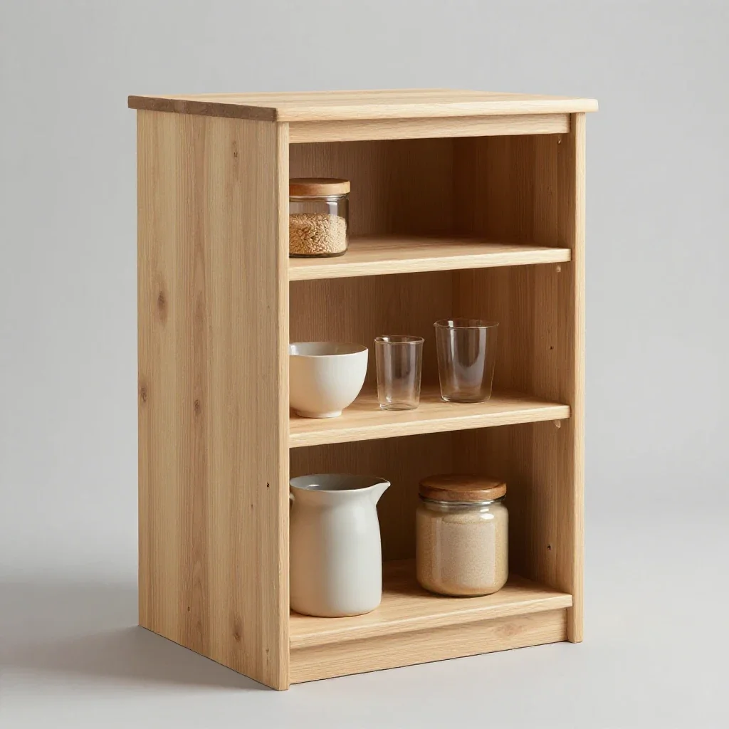 Pantry isolated on a white background