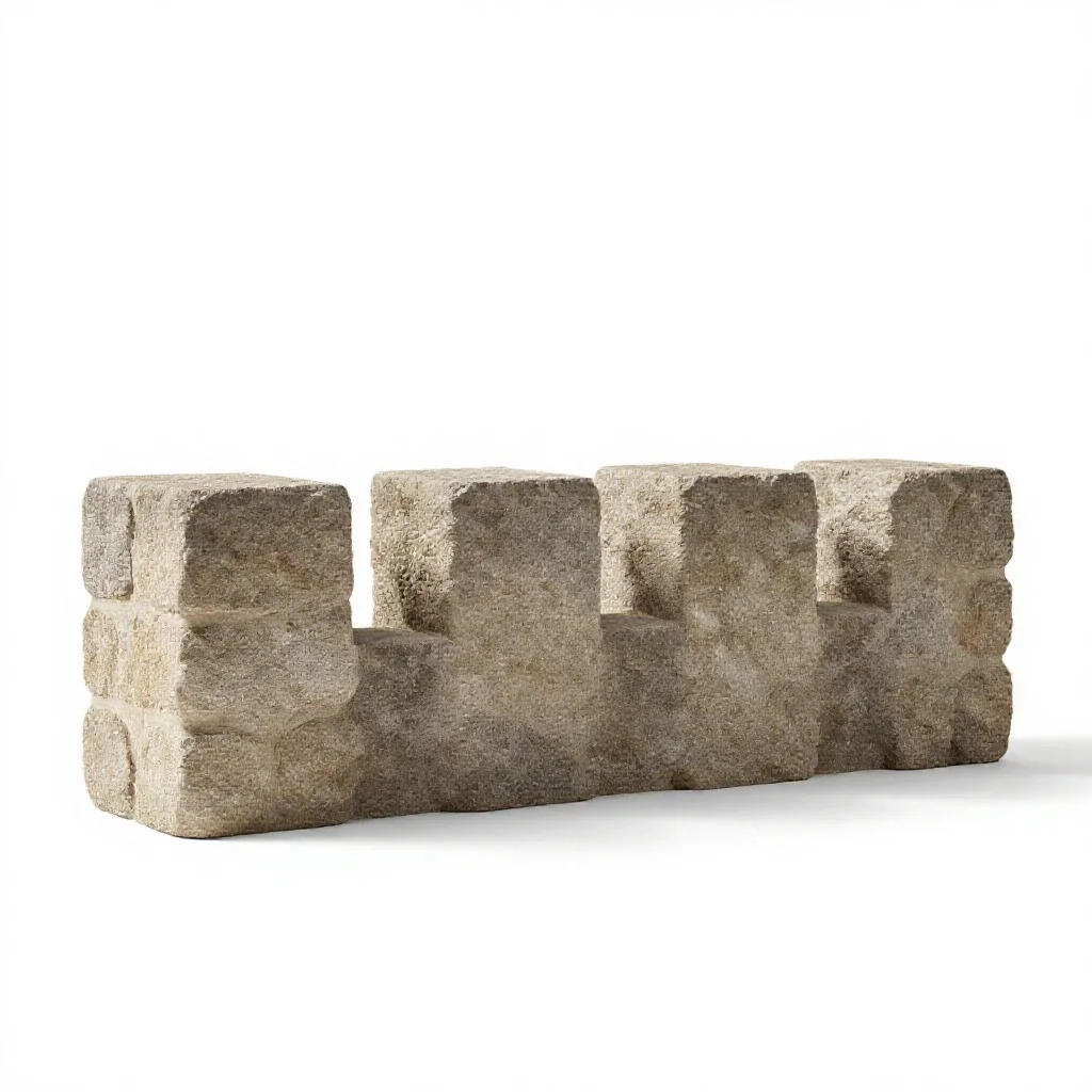 Parapet isolated on a white background