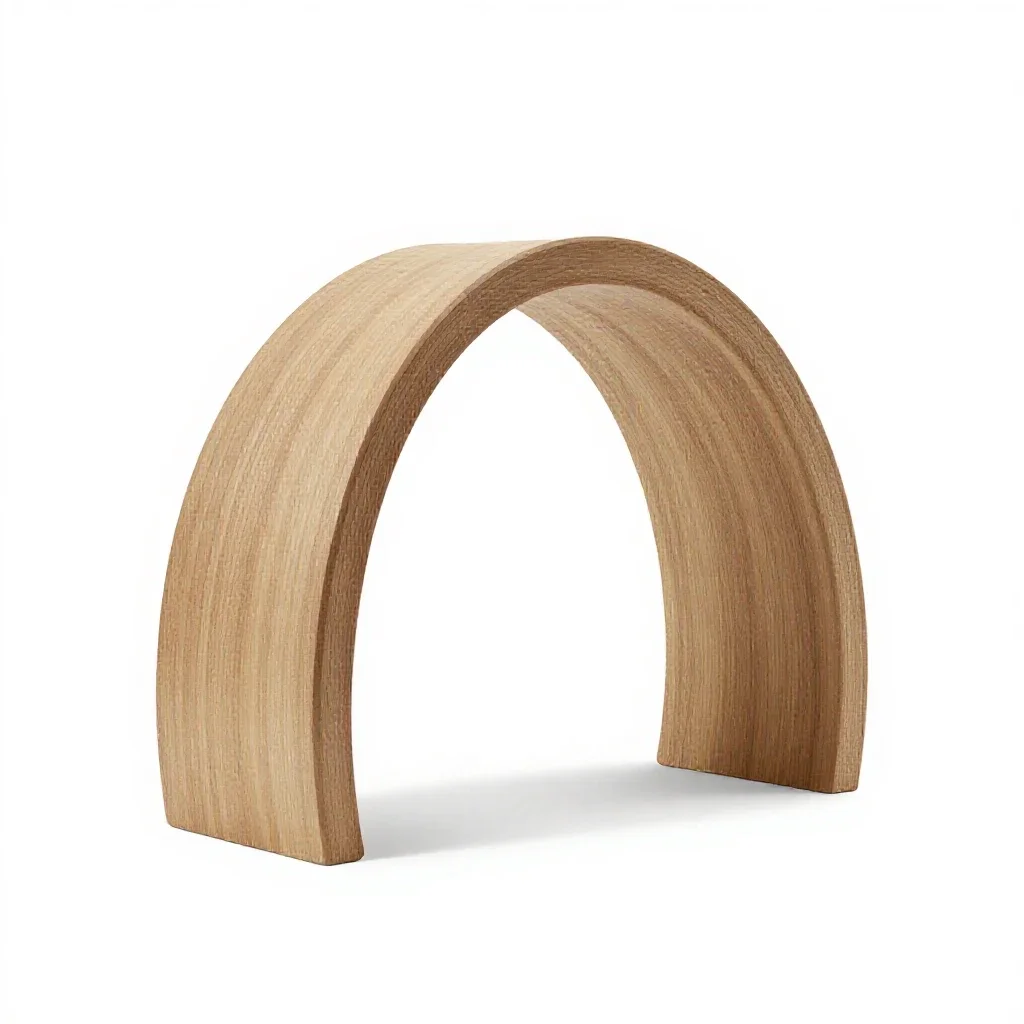 Pier arch isolated on a white background
