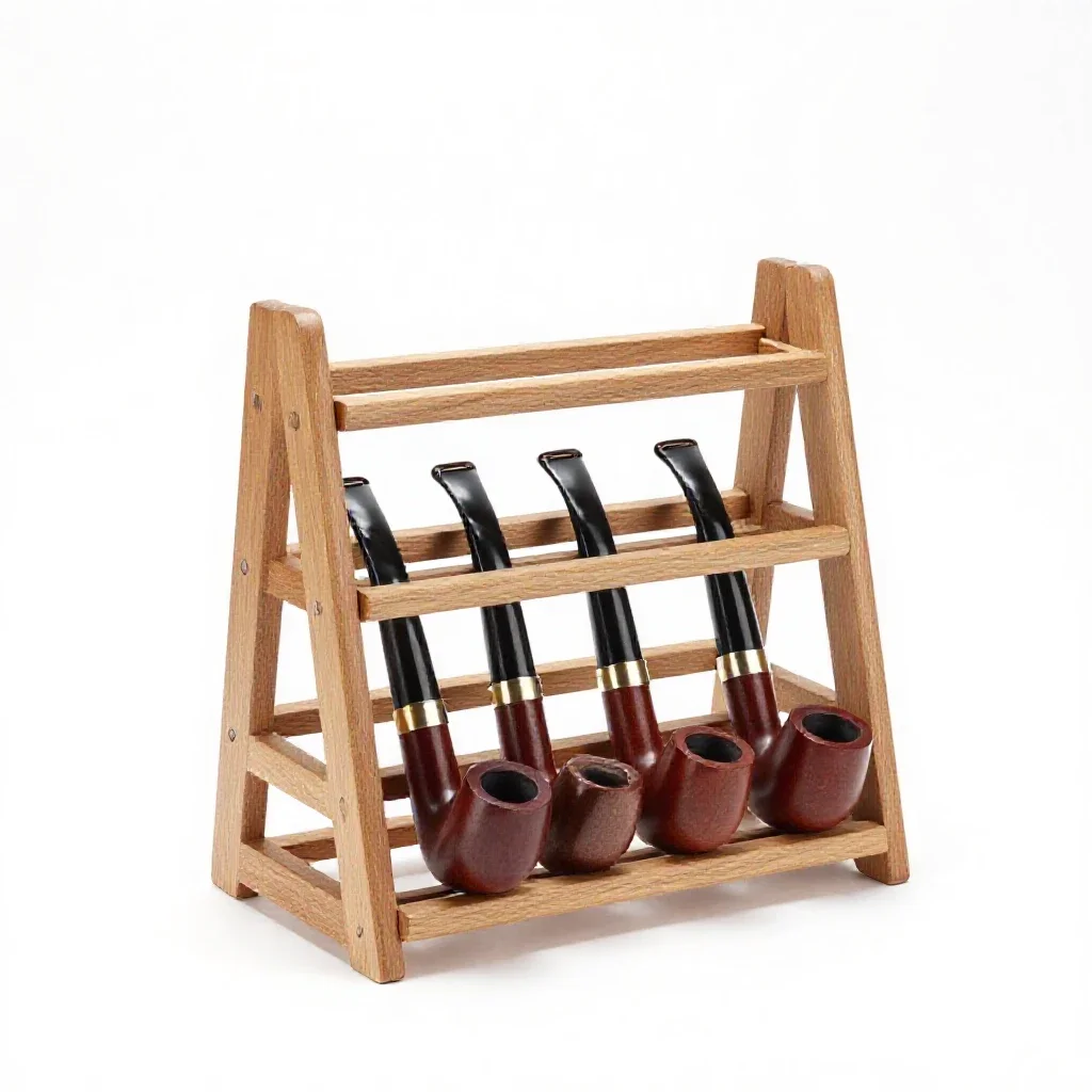 Pipe rack isolated on a white background