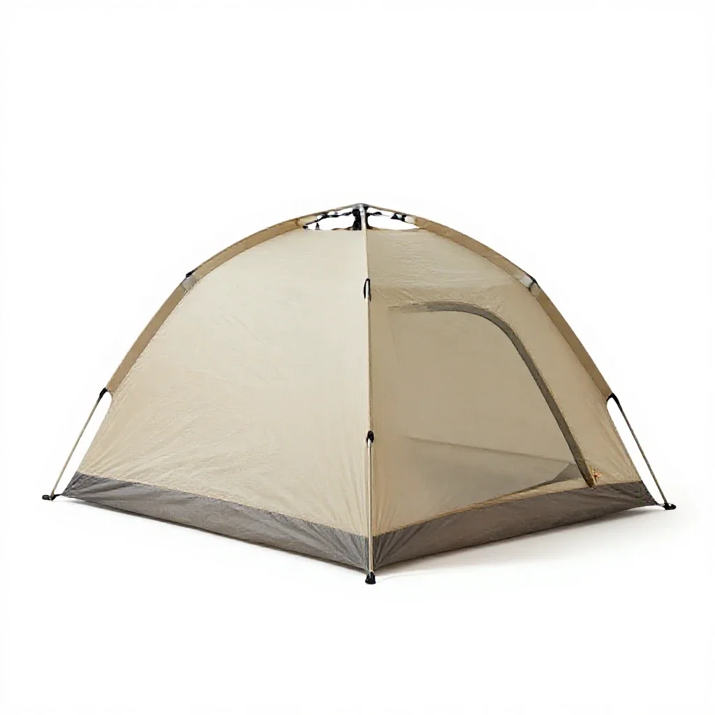Pop tent isolated on a white background