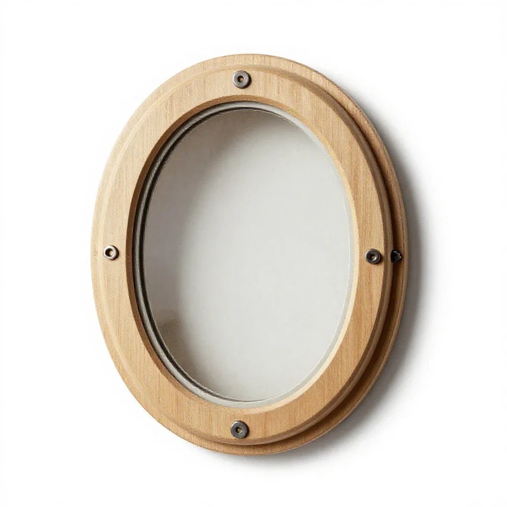 Porthole isolated on a white background