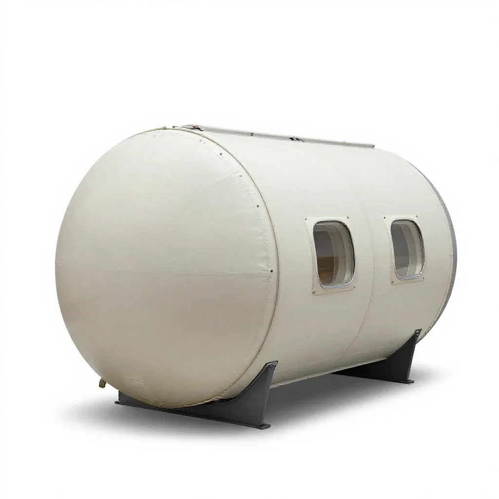 Pressure cabin isolated on a white background