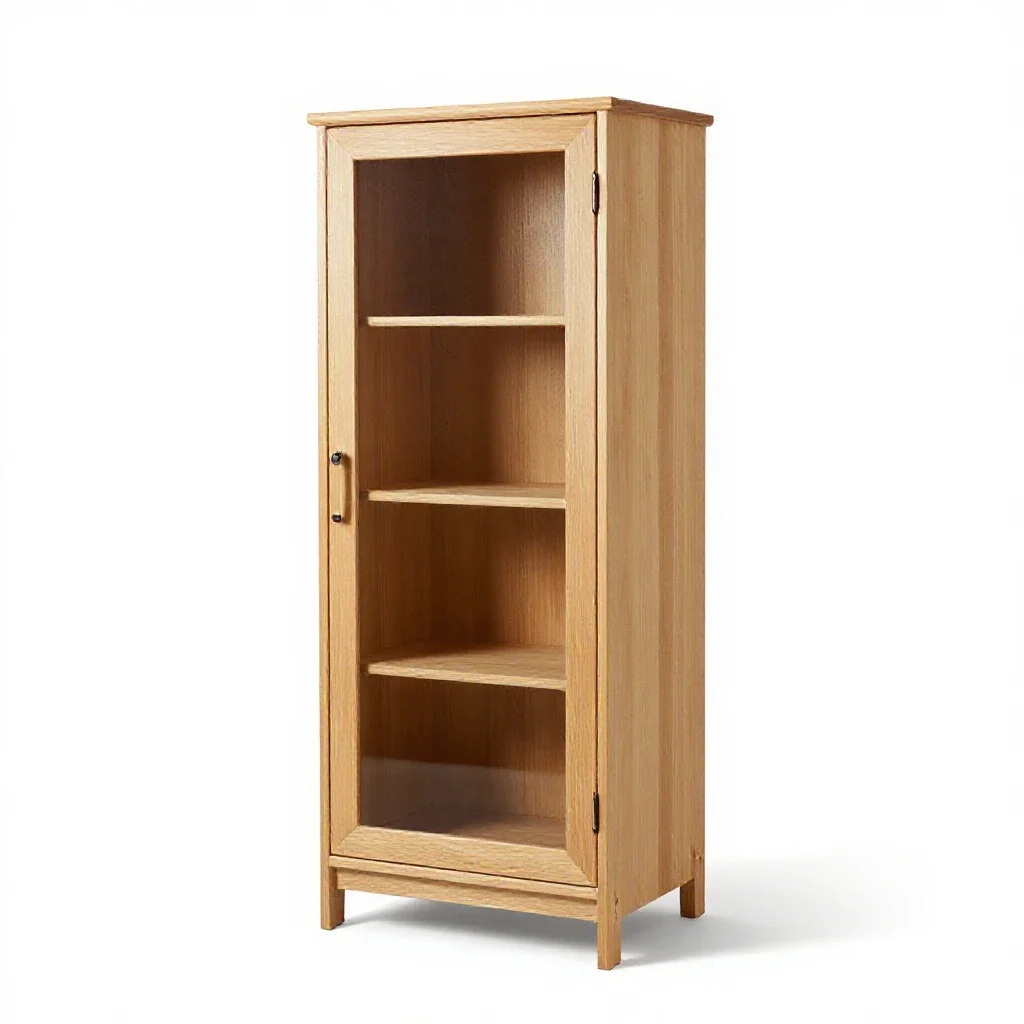Airing cupboard isolated on a white background
