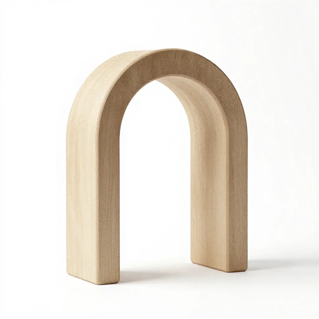 Arch isolated on a white background