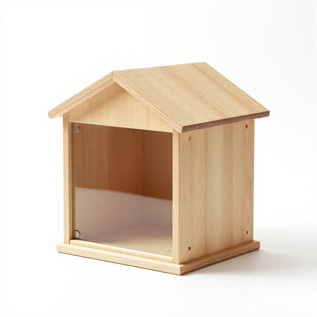 Aviary isolated on a white background