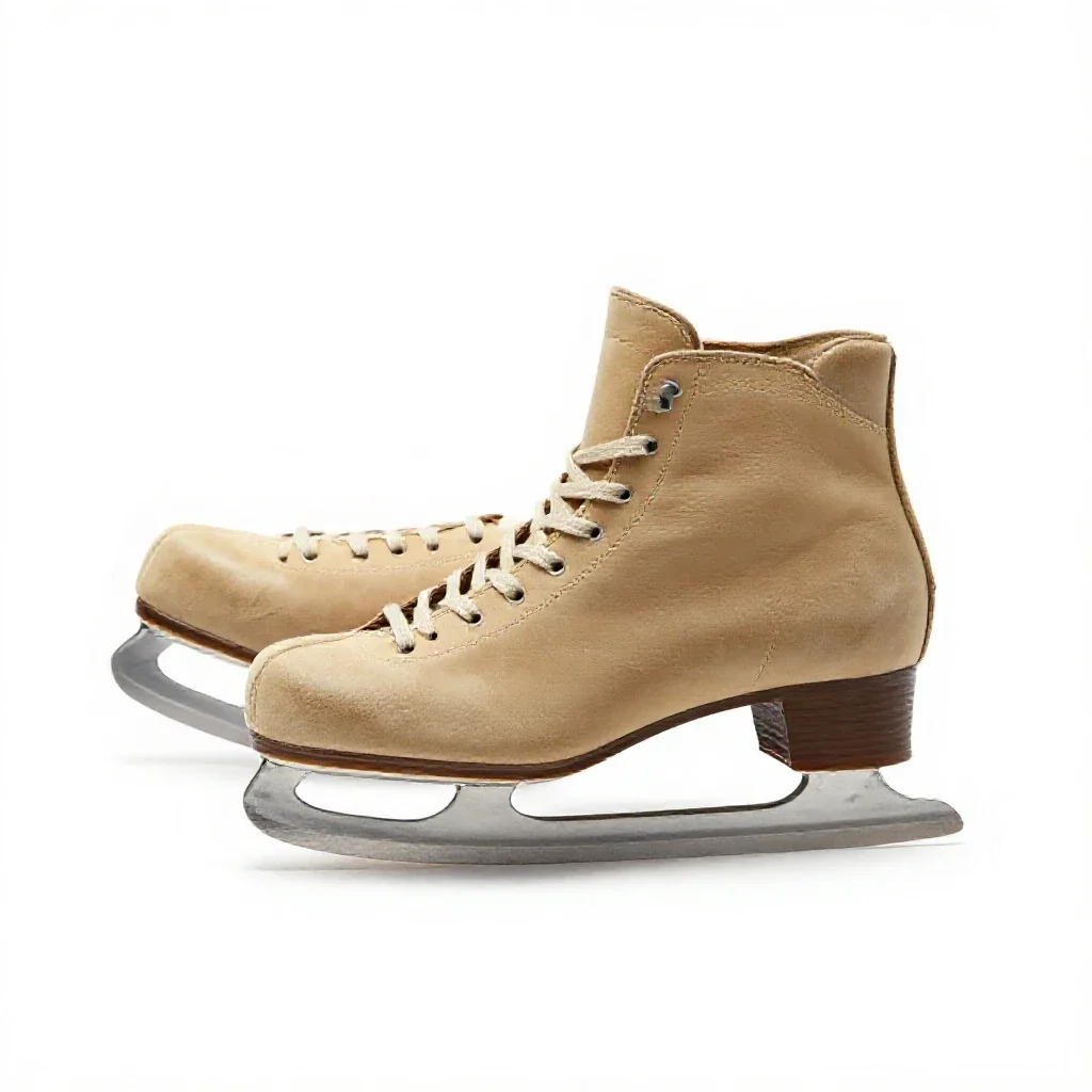 Ice rink isolated on a white background